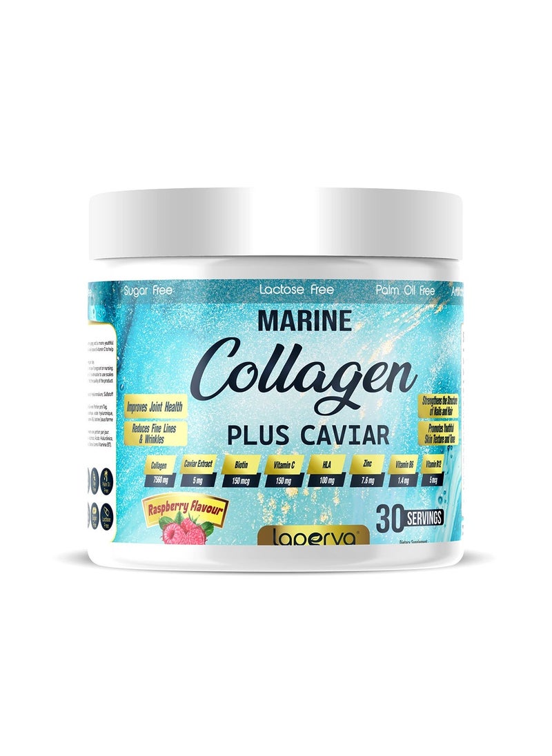 Marine Collagen +Caviar Raspberry Flavour 270G