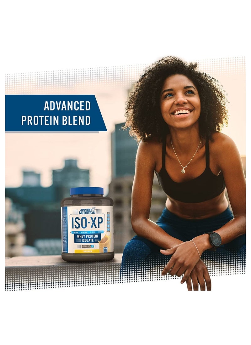 Iso Xp Whey Isolate Pure Whey Protein Isolate Powder Iso Xp Iso Whey Premium With Glutamine And Bcaas 1.8Kg - 72 Servings Chocolate