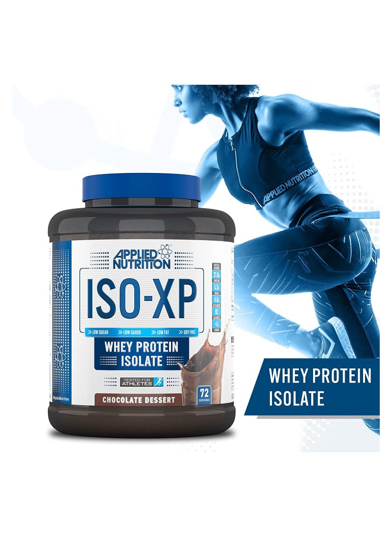 Iso Xp Whey Isolate Pure Whey Protein Isolate Powder Iso Xp Iso Whey Premium With Glutamine And Bcaas 1.8Kg - 72 Servings Chocolate