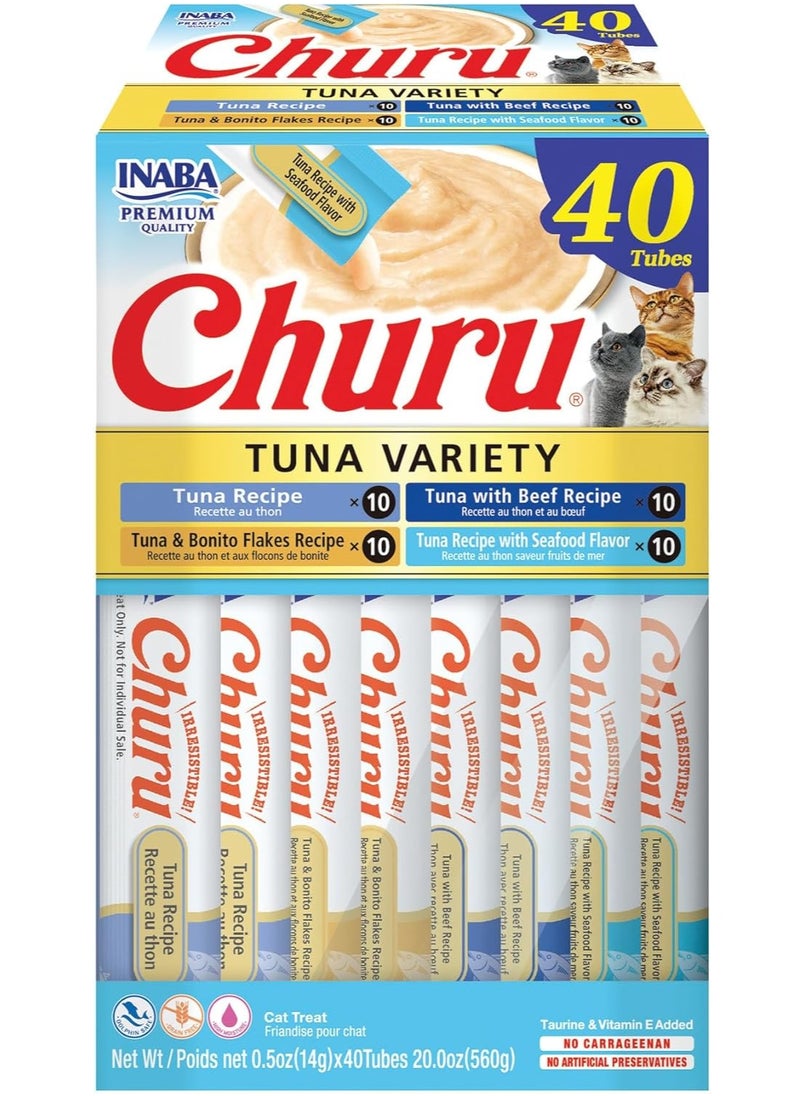 inaba churu tuna vatiety 14g 40pcs