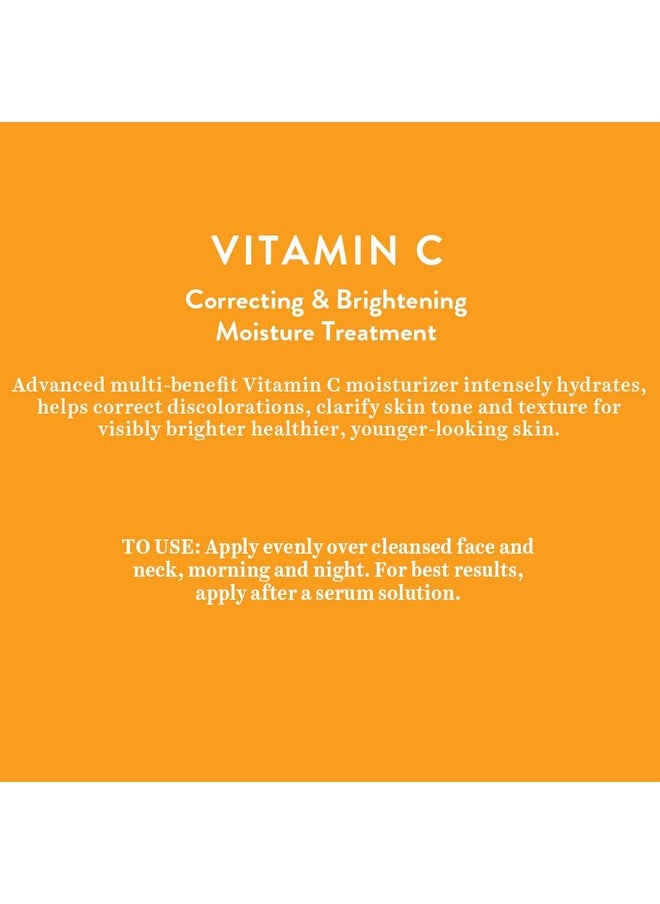 Biotique Vitamin C Correcting and Brightening Non Greasy Face Cream for All Skin Types, 50g | Younger Skin, Brighter