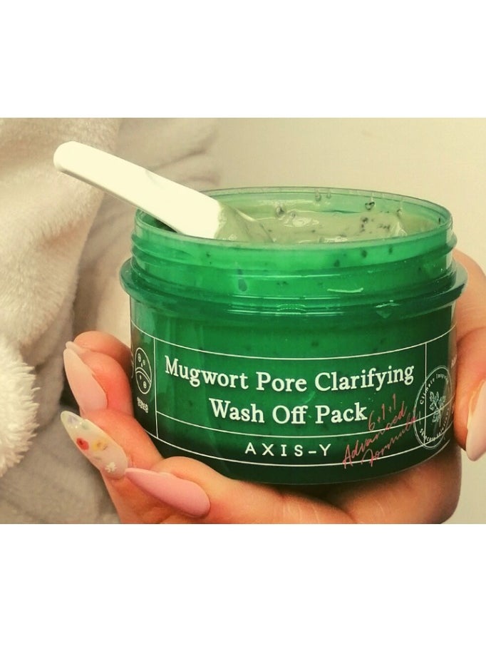 AXIS-Y Mugwort Pore Clarifying Wash Off pack 100ml