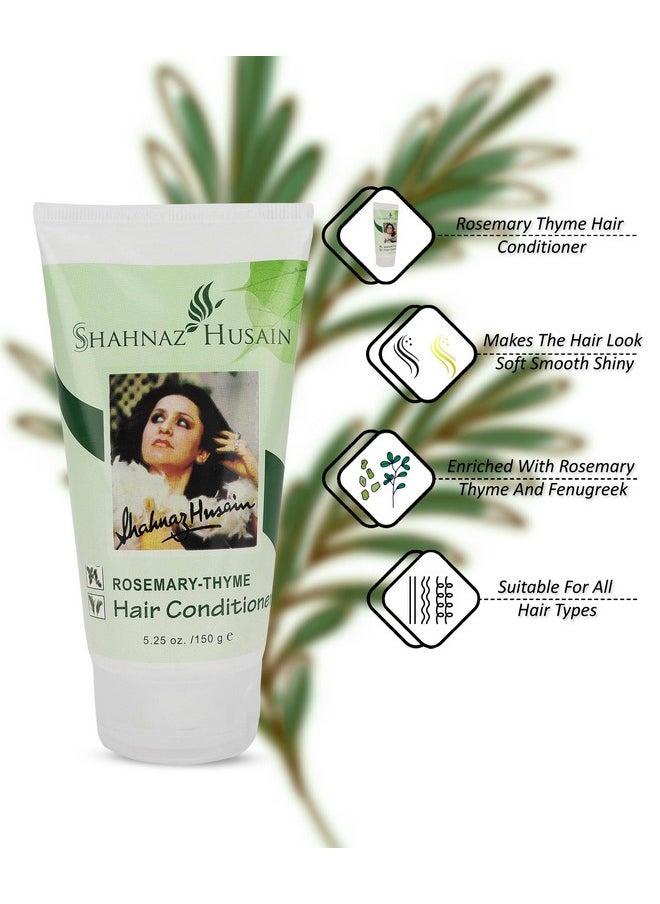 Shahnaz Husain Rosemary Ayurvedic Herbal Hair Conditioner Latest International Packaging (5.3 oz / 150 g)