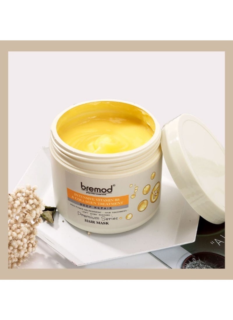 Intensive Vitamin B5 & Collagen Treatment Deep Repair Hair Mask 500ml