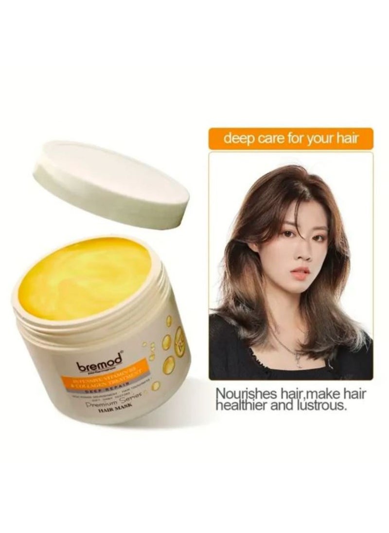 Intensive Vitamin B5 & Collagen Treatment Deep Repair Hair Mask 500ml