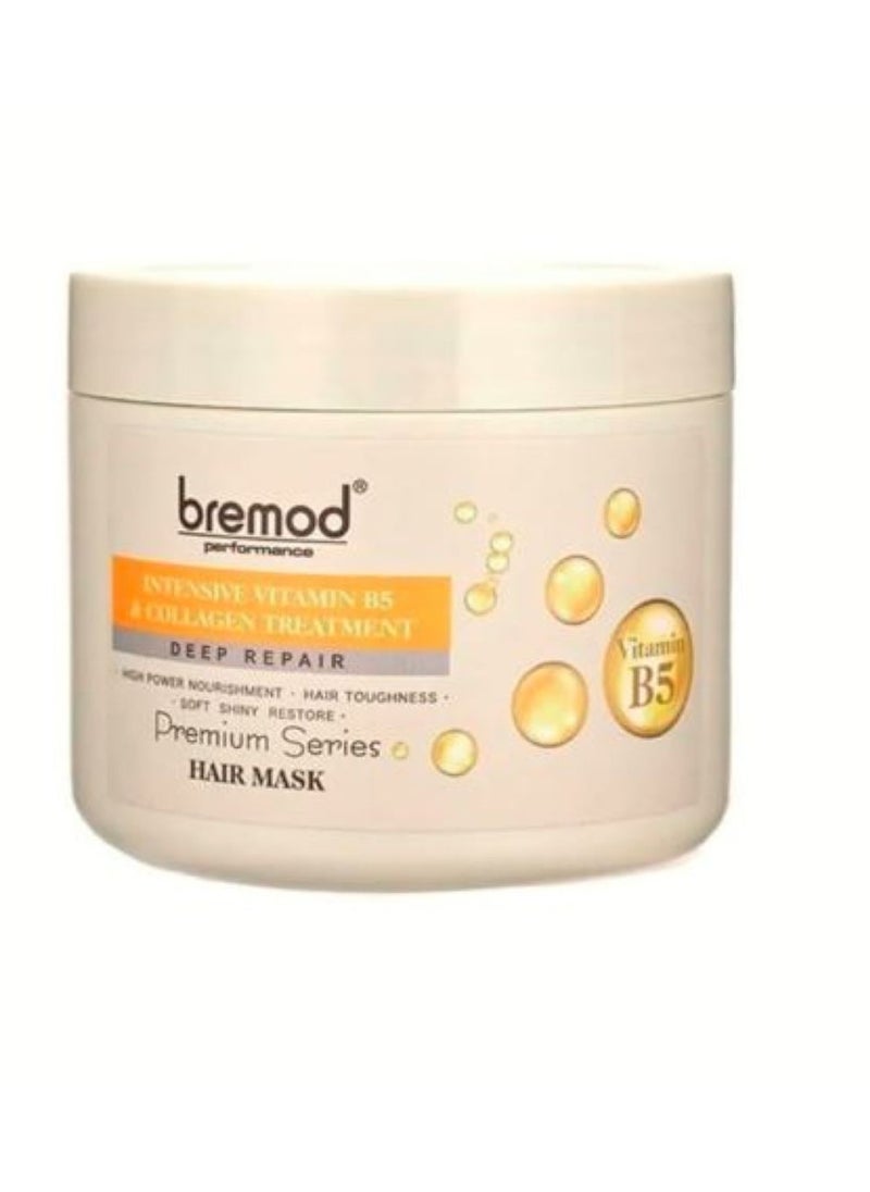 Intensive Vitamin B5 & Collagen Treatment Deep Repair Hair Mask 500ml