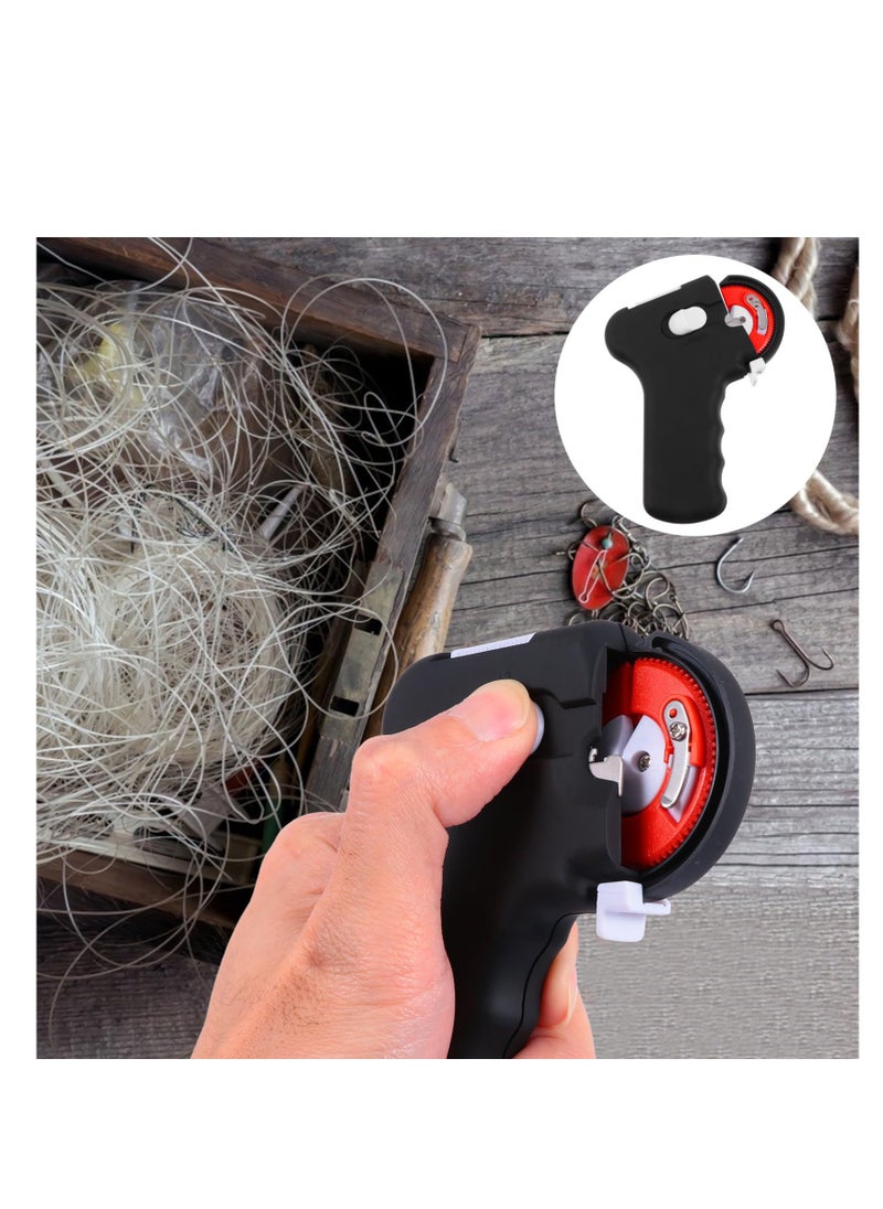 Fishing Electric Hook Tie, Quick Fishing Tackle Knot Tying Tool, Lure Fishing Hook Line Easy Fishing Knots Multi, Knot Tying Tool for Fishing Hooks on Fishing Poles for Saltwater Freshwater (2 Sets)