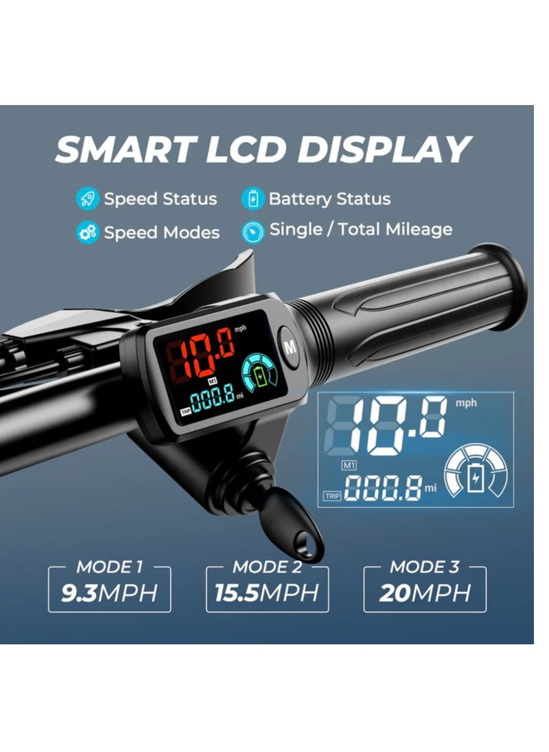 Electric Scooter 850W Motor with Dual Seat, 48V10Ah Battery, 50KM/H Speed, 40KM Range, Dual Suspension and Storage Basket, C3 E-Scooter
