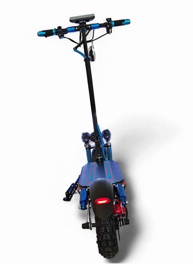 [H5 Pro Electric Folding Scooter] – 1200W Motor | 48V 18Ah Battery | 41 KM Range | Dual Suspension | Remote Lock System | Powerful & Portable E-Scooter for Adults
