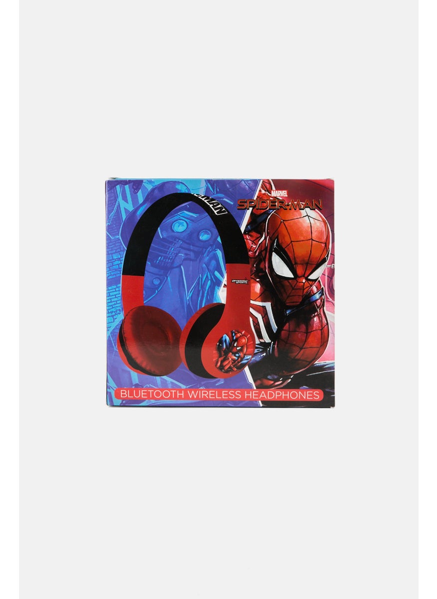 Spiderman Bluetooth Wireless Headphones, Red