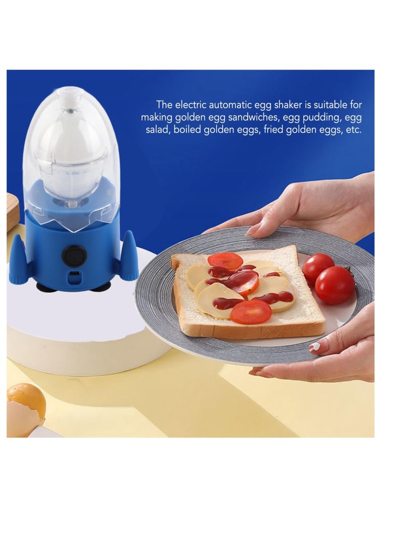 Electric Egg Spinner, Portable Egg Spinner Scrambler in Shell for Boiled Golden Eggs, Egg Homogenizer, for Home Kitchen Cooking Baking Mixing Egg