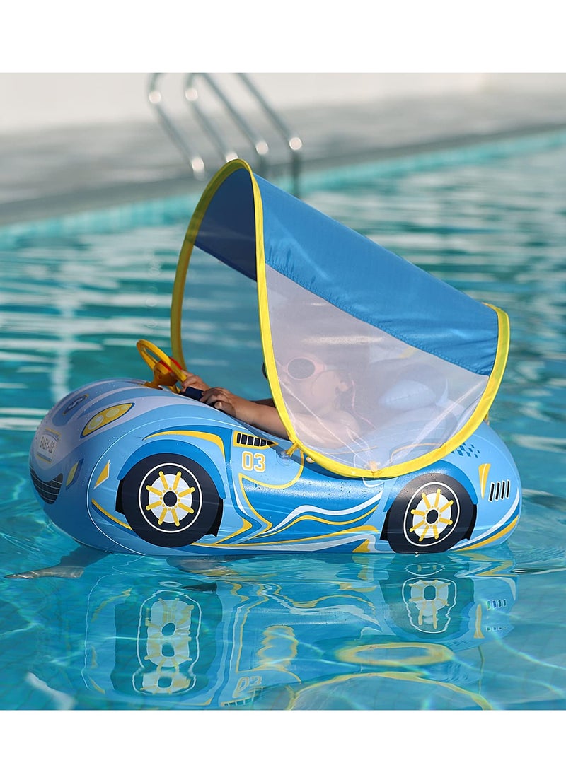 Inflatable Baby Swimming Float Ring for Children Age 1-6 Safe Pool Toy Waist Float for Fun in Water