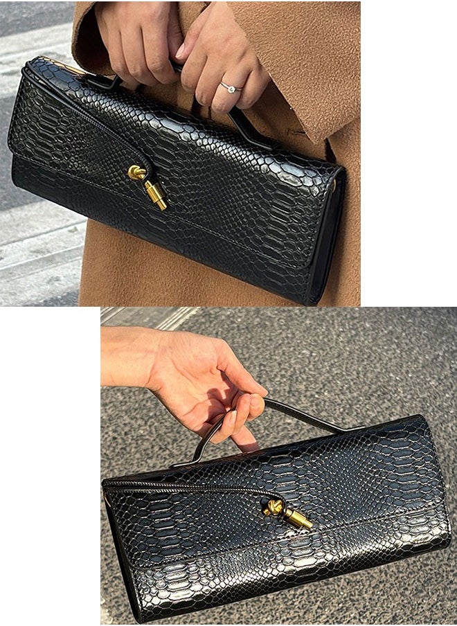 New Arrival Women's Luxury Handbags Elegant Black Color Crossbody Bag For Ladies With Adjustable Strap,Stylish Shoulder Bags