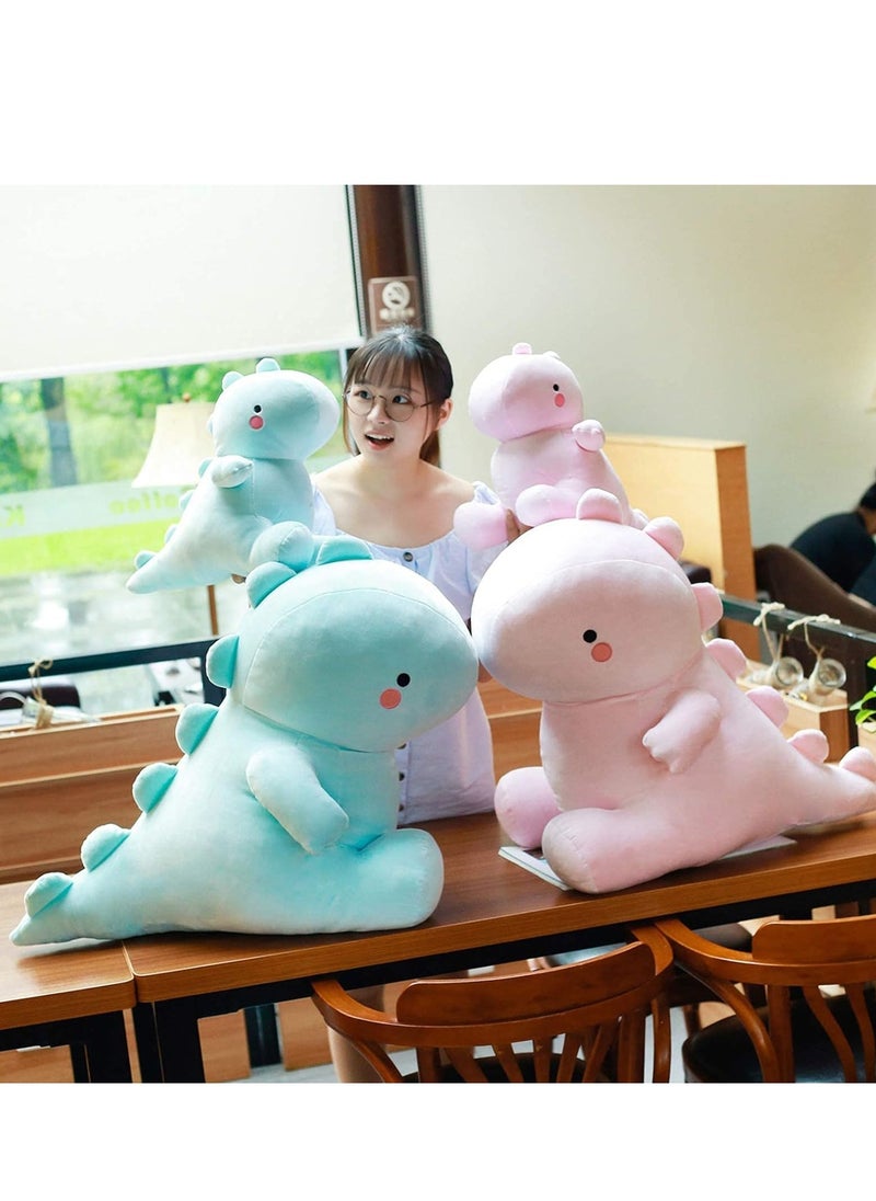 Plush Toys,   Dinosaur Plush Toys, Fat Dinosaur Stuffed Animals Toys Dolls, Soft Plush Stuffed Animal Dino Plushie, Birthday Gifts for Kids Girls Boys Blue 16 inch