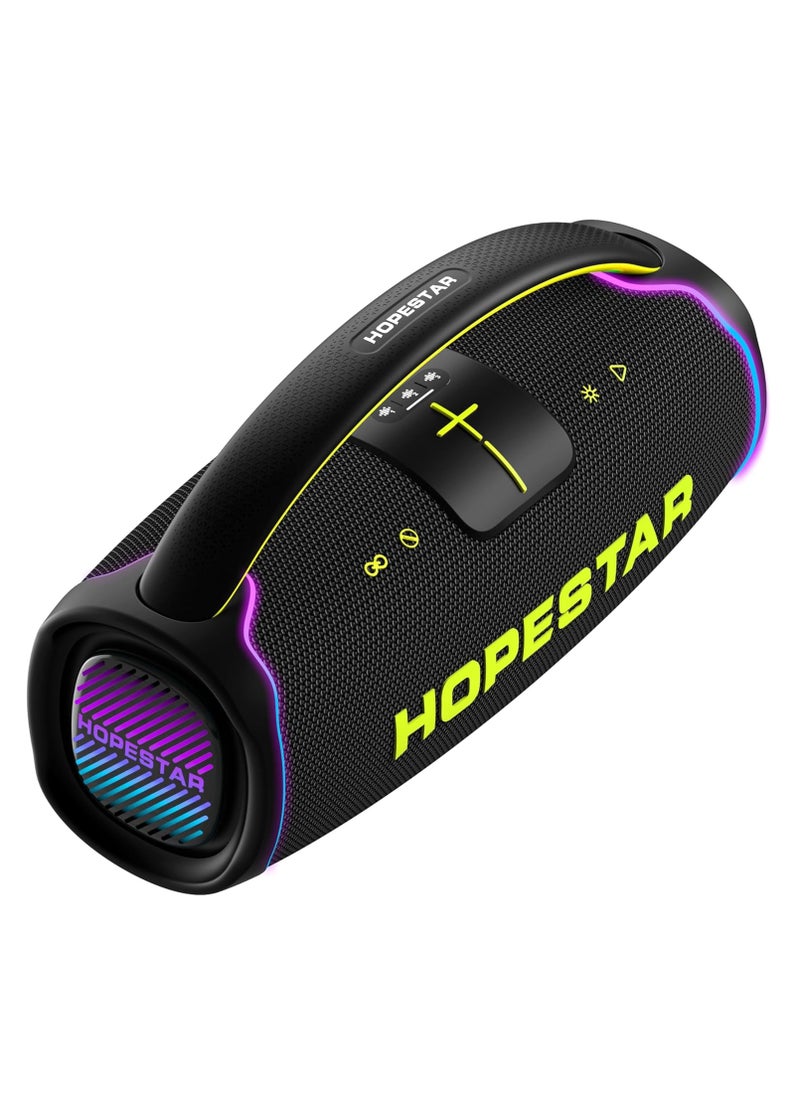 300W Portable Speaker Wireless Bluetooth Audio Big Bass with Handle Microphone