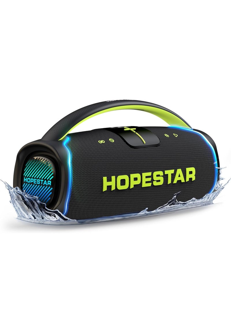 300W Portable Speaker Wireless Bluetooth Audio Big Bass with Handle Microphone