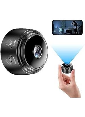 SKY HUB WiFi Spy Camera Hidden 1080P HD Mini Wireless Security Camera with Live Stream Night Vision Builtin Audio Motion Detection Magnetic Mount for Home Office and Nanny Surveillance