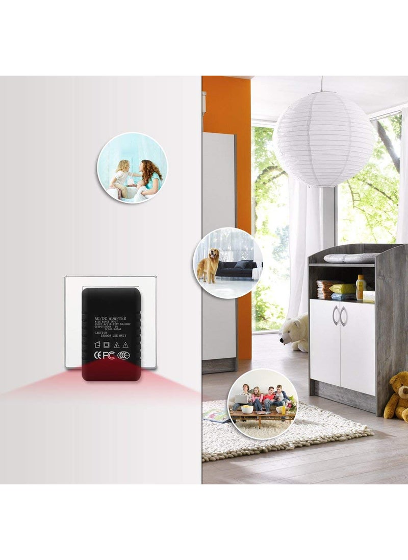 visionrabbit Home SecurityCar SecurityOffice SecurityBusiness Security KhuFiya Imported from Taiwan Wireless Security Hidden Camera HD 1080P Live Video Recording Home Surveillance Cam