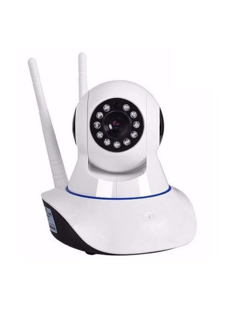 SNARIYOVSN Full HD WiFi CCTV Video Monitor Wireless Home Office Indoor IP Security Camera 1080P with Wall Stand Night Vision Two Way Audio Communication Double Antenna Camera