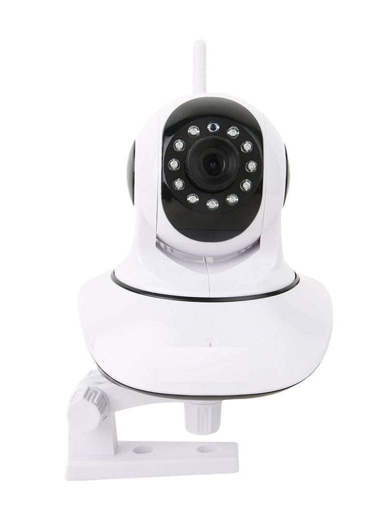 visionrabbit Home SecurityCar SecurityOffice SecurityBusiness Security KhuFiya Genuine Wireless HD IP WiFi CCTV Indoor Security Camera Support Upto 128 GB SD Card White Color ModelD8810