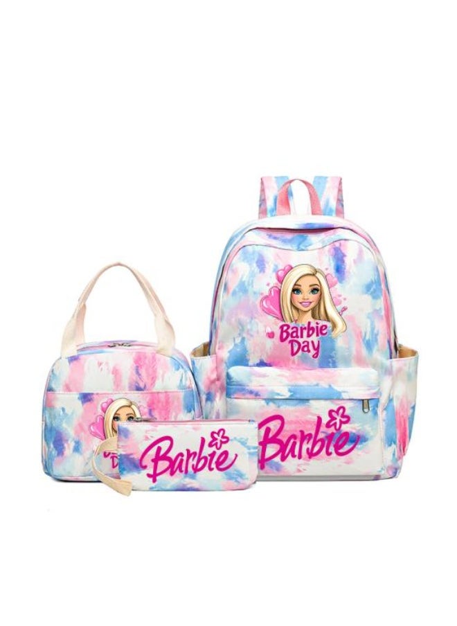 Fun cartoons accompanied by three-piece set of fashionable and practical bags (available for students, children, friends on outings, mountain climbing, etc.) - 539