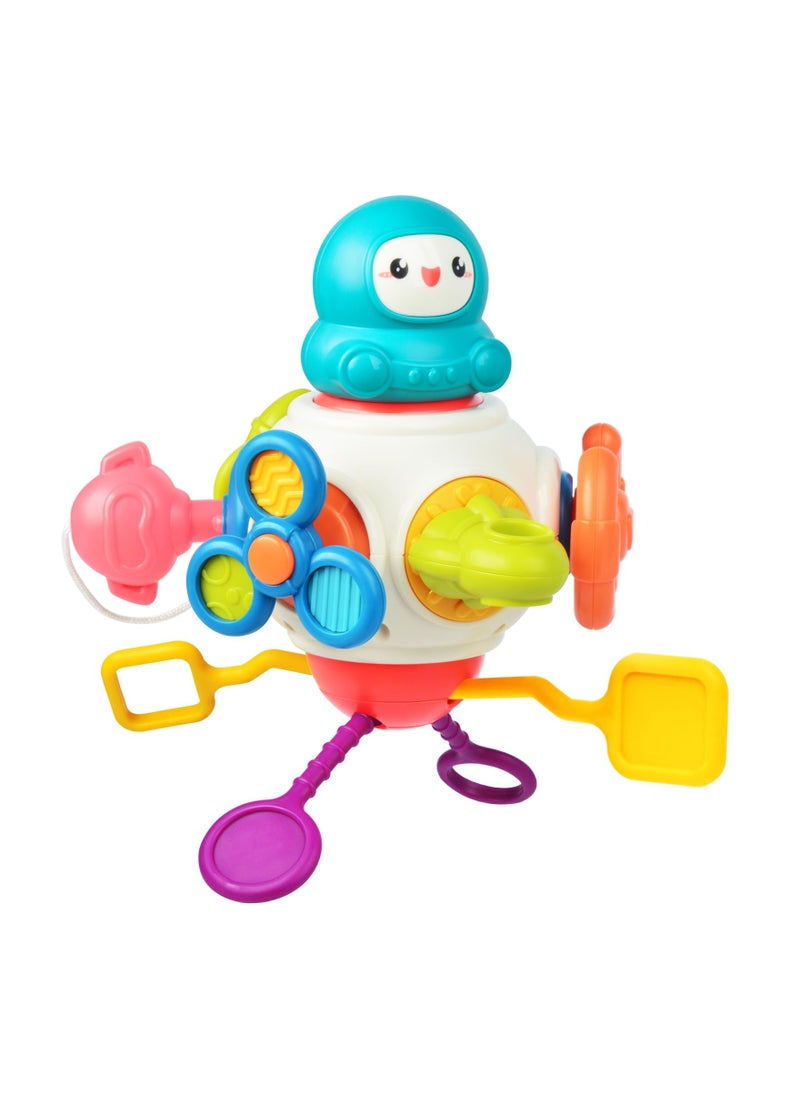 Sensory Toys Toddlers for Toddlers 1-3, Montessori Activity Cubes Busy Board Educational Learning Toys Interactive Baby Toys Car Travel Activities Cognitive Development Toys for Kids Gifts