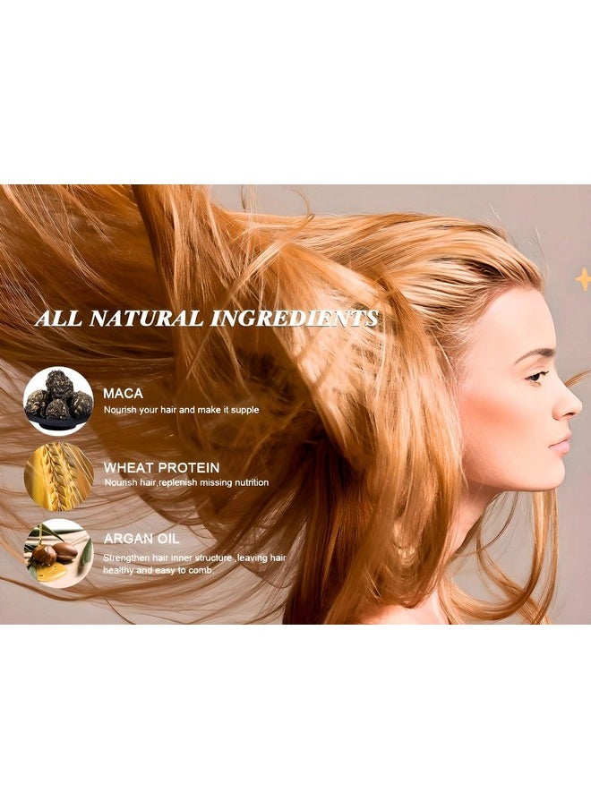 Karseell Hair Repair Set with Shampoo, Conditioner, and Maca Collagen Mask for Dry Damaged Hair (50.7 fl oz)