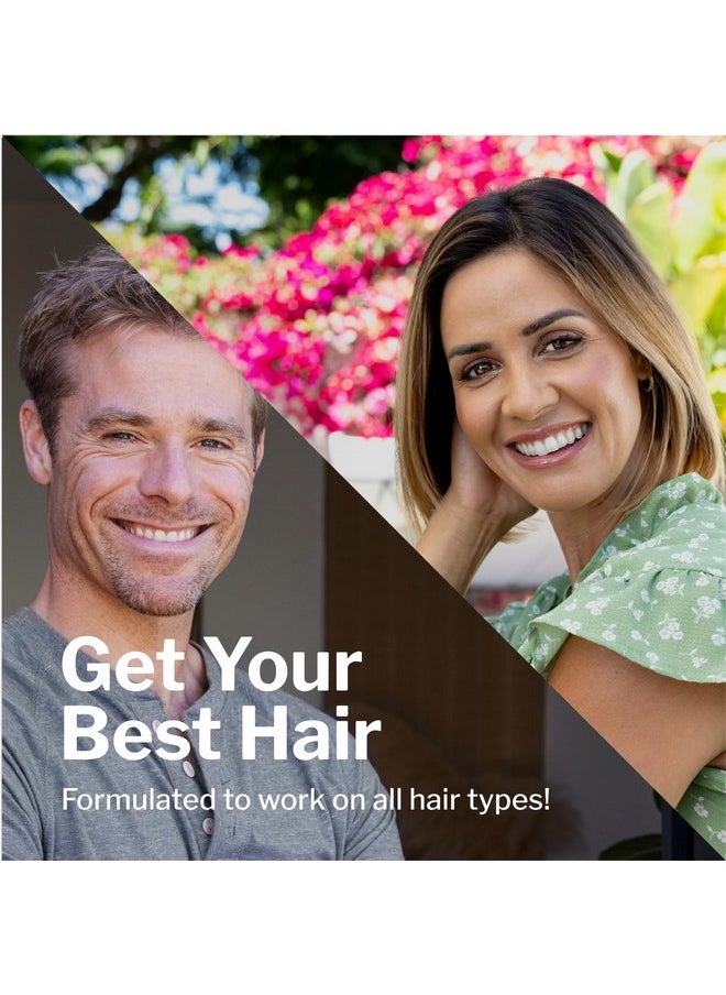 Shapiro MD Natural Hair Kit for Thicker, Fuller, Healthier Looking Hair - Including Shampoo, Conditioner, and Leave-In Daily Foam (1 Month Supply)