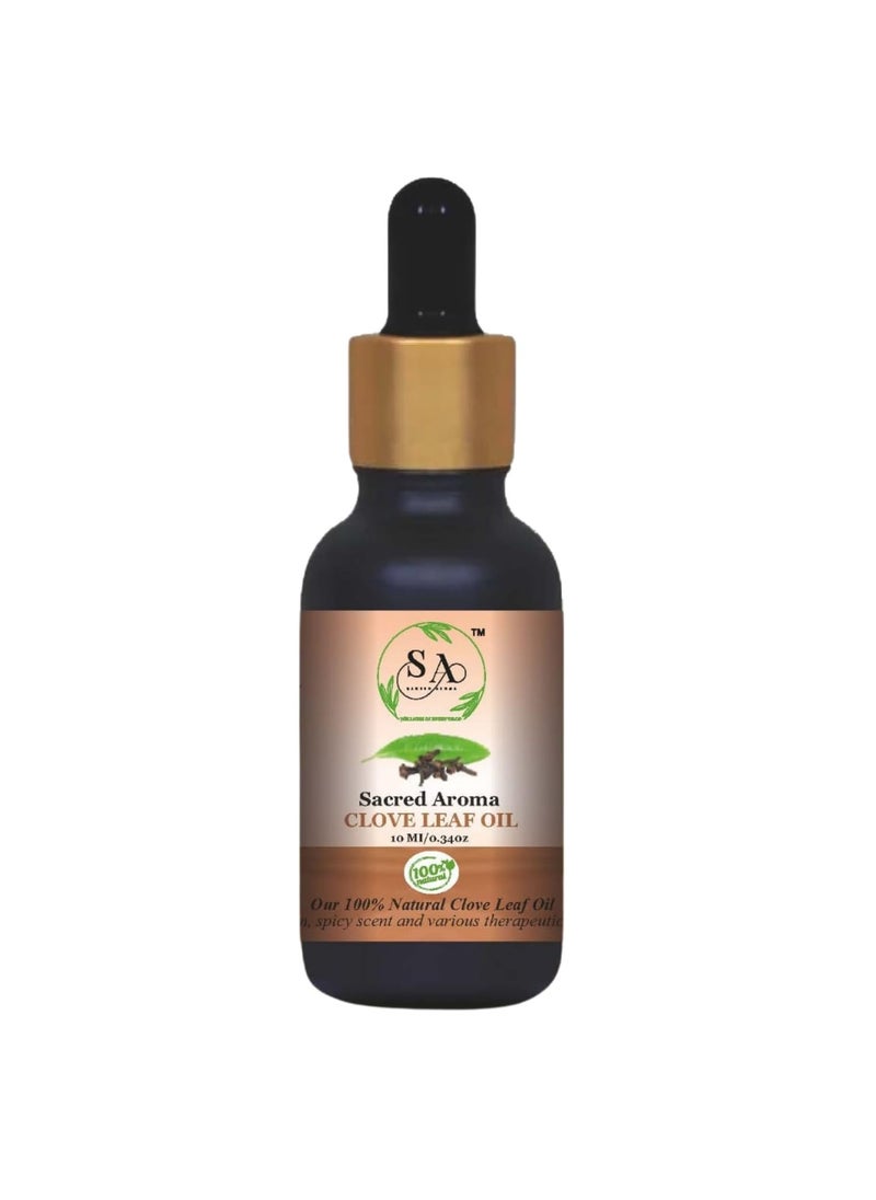 Sacred Aroma Clove Leaf Essential Oil Size10ML