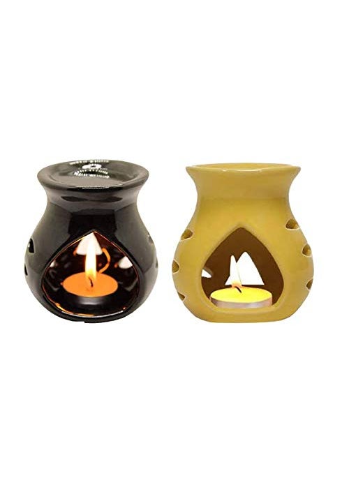 Pfure Solution Aroma Diffuser Oil Citronilla Jasmine Lemon Grass Relaxing Basil Lavender Eucalyptus Peppermint Sandal WoodRose Aroma Fragrance Oil Essential Oil 15ml Pack of 10