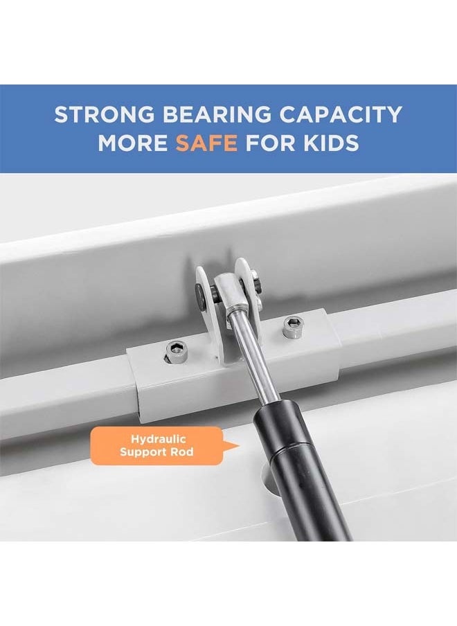Baby Changing Station,Wall Mounted Baby Changing Station with Safety Strap,Wall Mounted Changing Table for Commercial Bathroom, Baby Changing Station That Makes Every Mother Happy