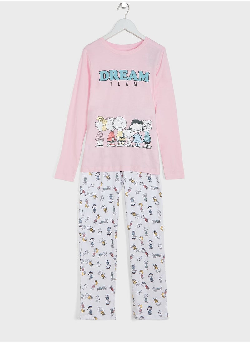 Youth Peanuts Pyjama Set