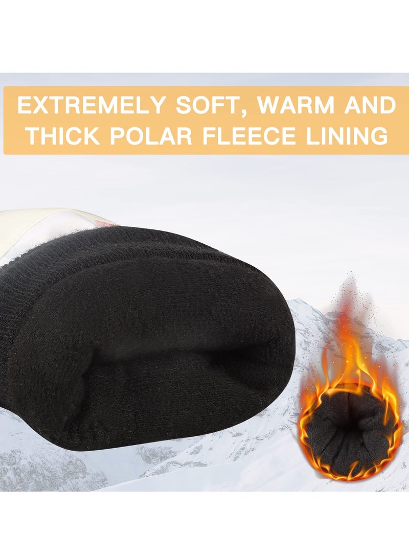 Winter Gloves, Men Women Warm Waterproof Ski Gloves 5 Layer Touch Screen Snow Gloves for Cold Weather