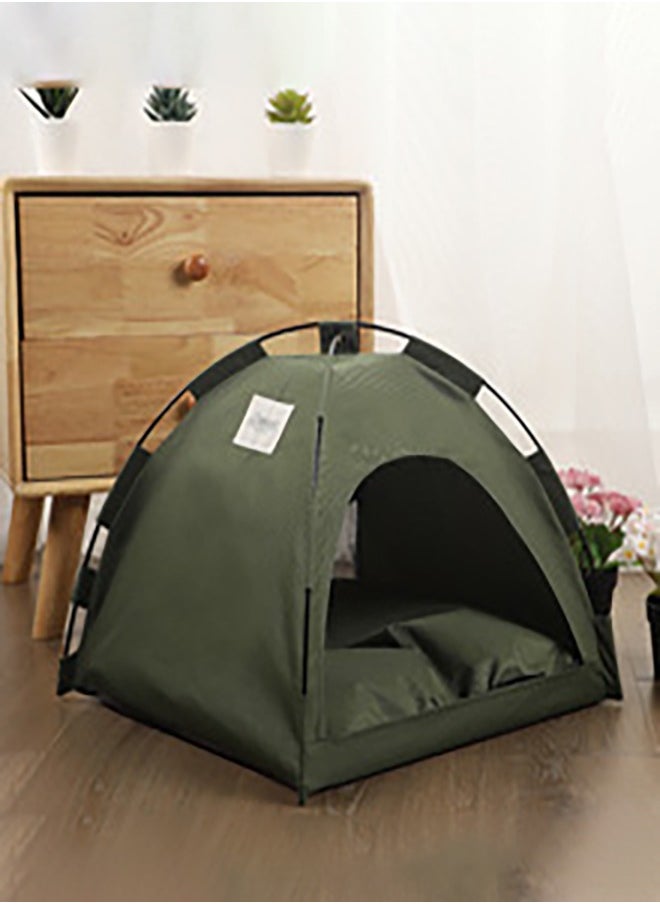 Portable Pet Tent Bed Cat House Pet Products Breathable Cushions Furniture Sofa For Indoor Outdoor