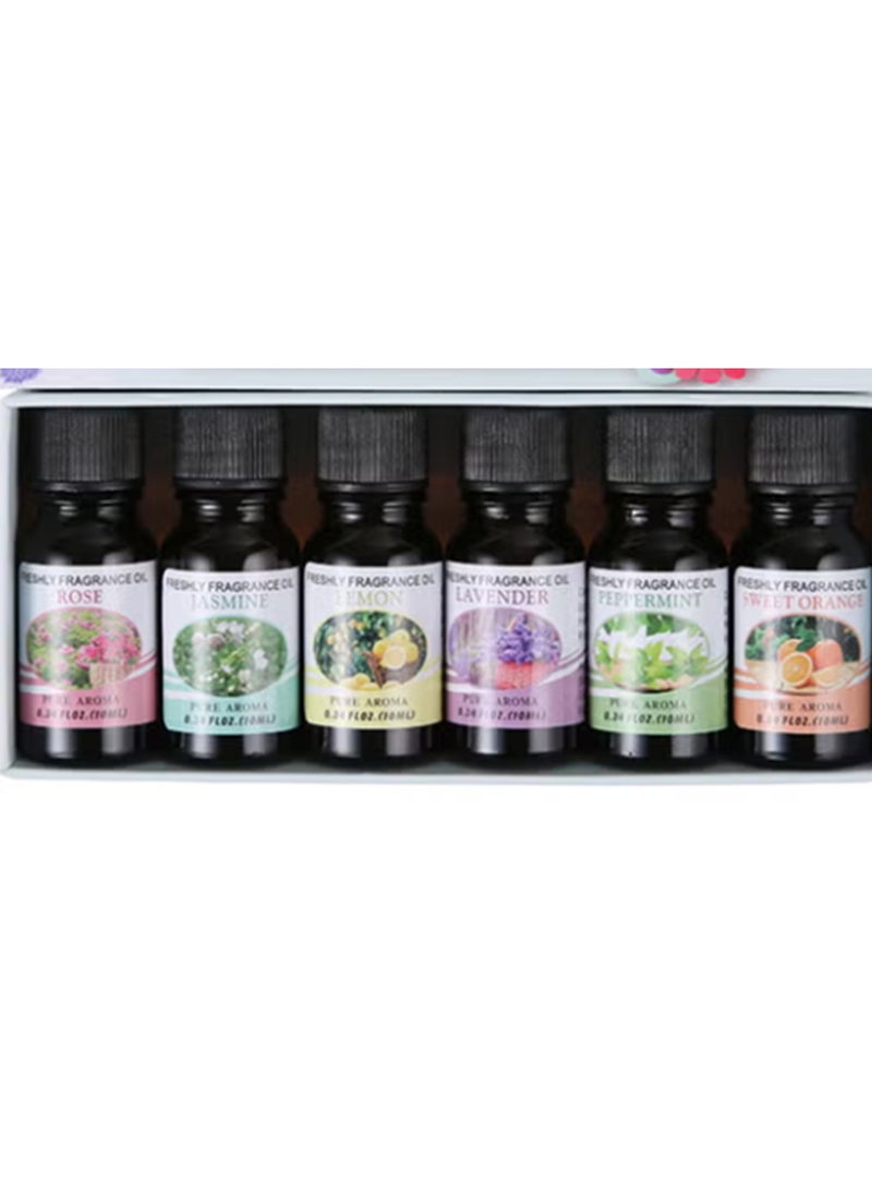 6-piece aromatherapy oil gift box set
