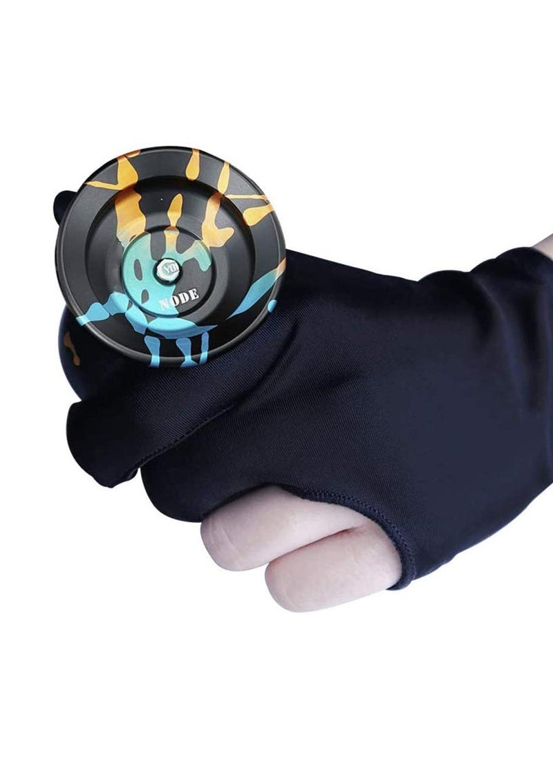 SYOSI Y01 Professional Yoyo Alloy Unresponsive Yoyo, 10 Ball Stainless KK Bearing Yoyo, Long Spinning Time Prettiest for Advanced Player Yoyo for Kids Beginner with Glove Bag and 5 Yoyo Strings