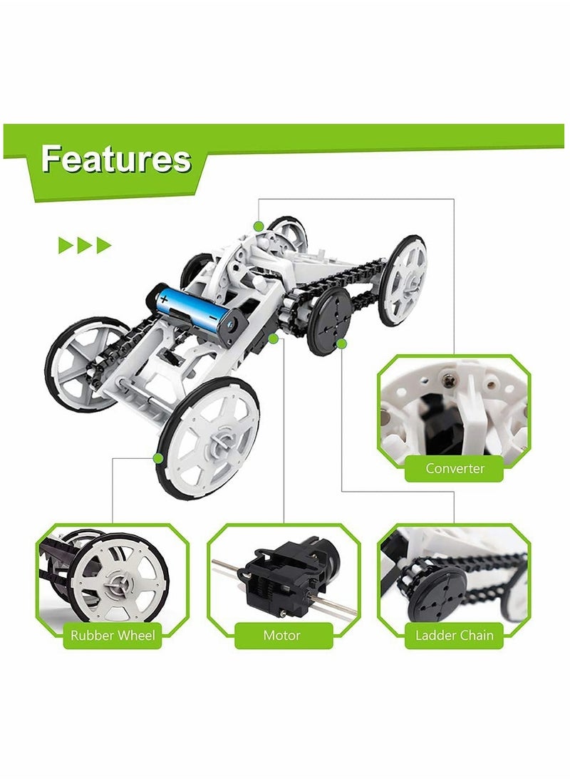 Mechanics Climbing Vehicle, KASTWAVE Toys Age 8-12 Years Old Teens Science Kits Gifts, Birthday Gifts for Boys, Girls- DIY Engineering Mechanics Climbing Vehicle Stem Toys