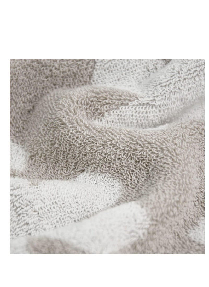 Microfiber Washcloths Towels Set, Highly Absorbent and Super Soft Fingertip Towels, Multi-Purpose Wash Cloths for Bathroom, Hotel, Spa, and Gym, 12x12 Inch, Light Gray