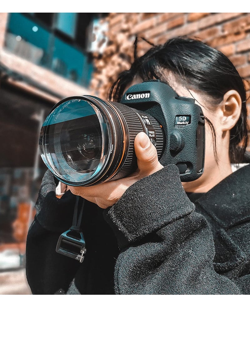 Camera Filter Accessories, 77mm Linear Glass Prism, Foreground Blur, Repeated Color Images, Glass Prism Special Effects Filter, LENS0002