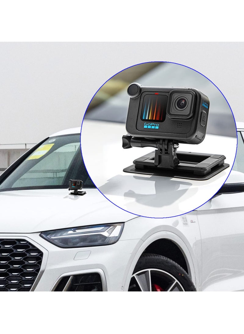 Quick-Release Chest Mount for DJI OSMO Action 4 3 and Go-Pro Hero 12 11 Compatible with GoPro Hero 12 11 Sport Camera First Perspective Mount Accessories Magnetic Mount for Hands Free Shooting
