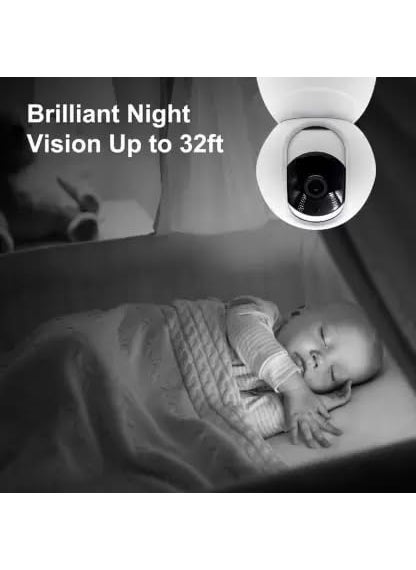 Ducncon 1080p Full HD WiFi v380 pro 360 Viewing Area Smart Wireless Night Vision Security Camera 1 Channel