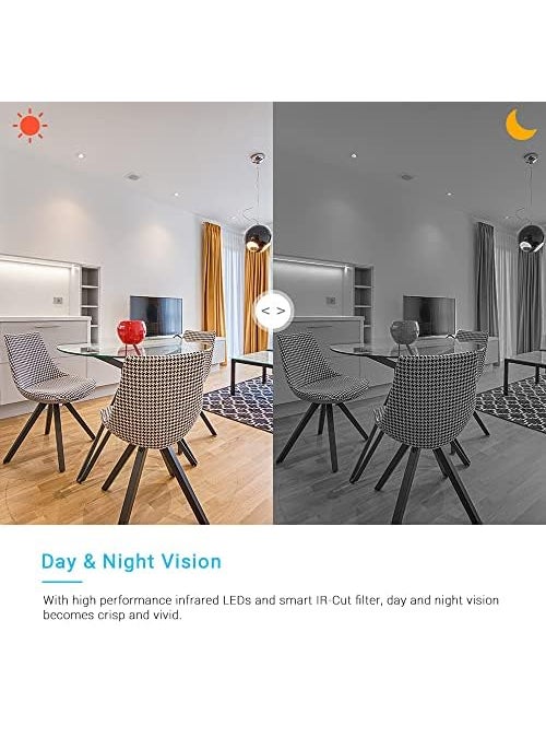 SNARIYOVSN Mini WiFi Wireless CCTV Cemera in HD 720P Resolution IP Home Security Camera P2P Night Vision IR Surveillance Expandable up to 64gb SD Card Indoor Outdoor Usage Camera34