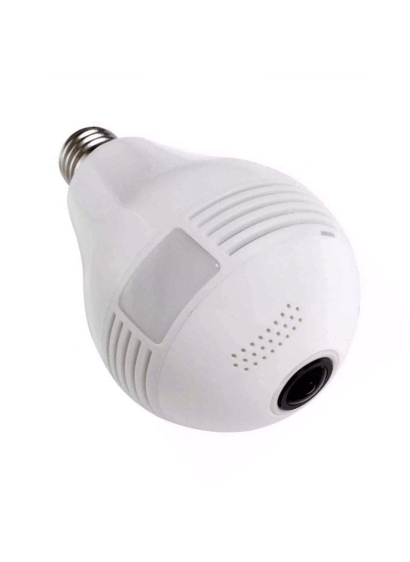 visionrabbit Home SecurityCar SecurityOffice SecurityBusiness Security KhuFiya Genuine WiFi IP 960p Bulb Camera for HomeOfficeShop Supports in iOS AndroidRemote Monitoring from Any Where