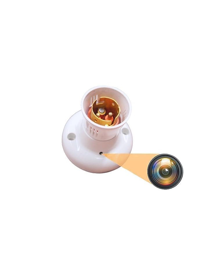 CAMERA DEKHO HD Plus Spy WiFi Holder Camer Lookcam App Audio Video Recording Watch Live 24 Hours Small Surveillance Security Nanny Hidden Wireless Camera for Home Security White_37_035