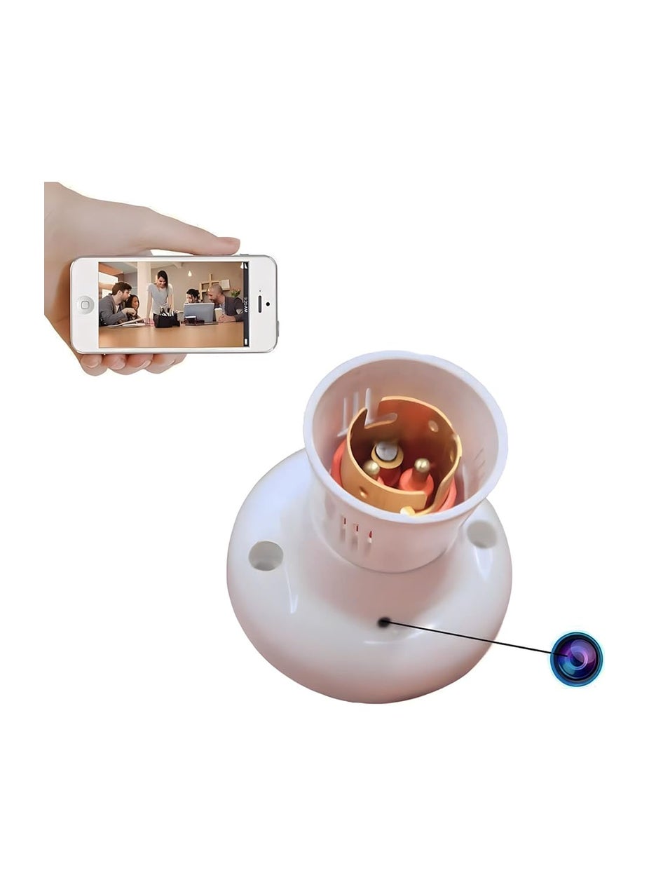M V Solutions Holder Camera WiFi 1080p Full HD for Home Room Indoor Security Wireless Mini Holder Camera Watch Live View 1080p Video and Audio