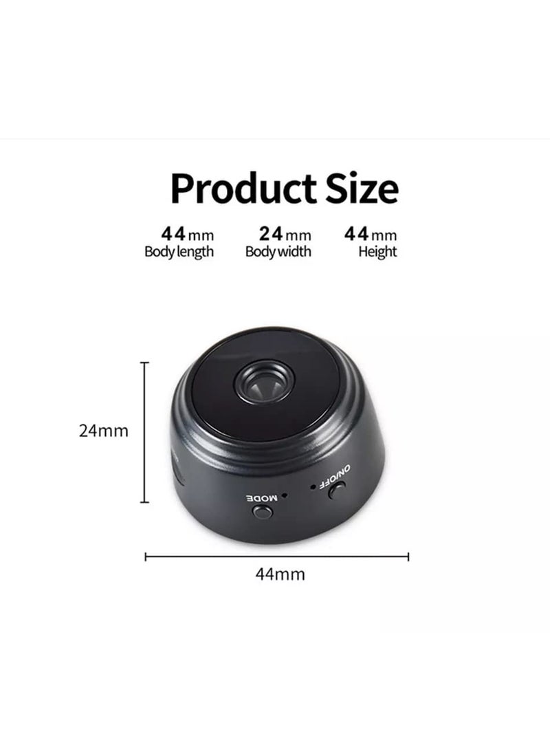 TECHNOVIEW WiFi Camera 1080p HD Wireless Watch Live View Video and Audio Hd Recording Motion Detection Indoor Security Camera Support Upto 64GB SD Card App V380 Pro VRA8