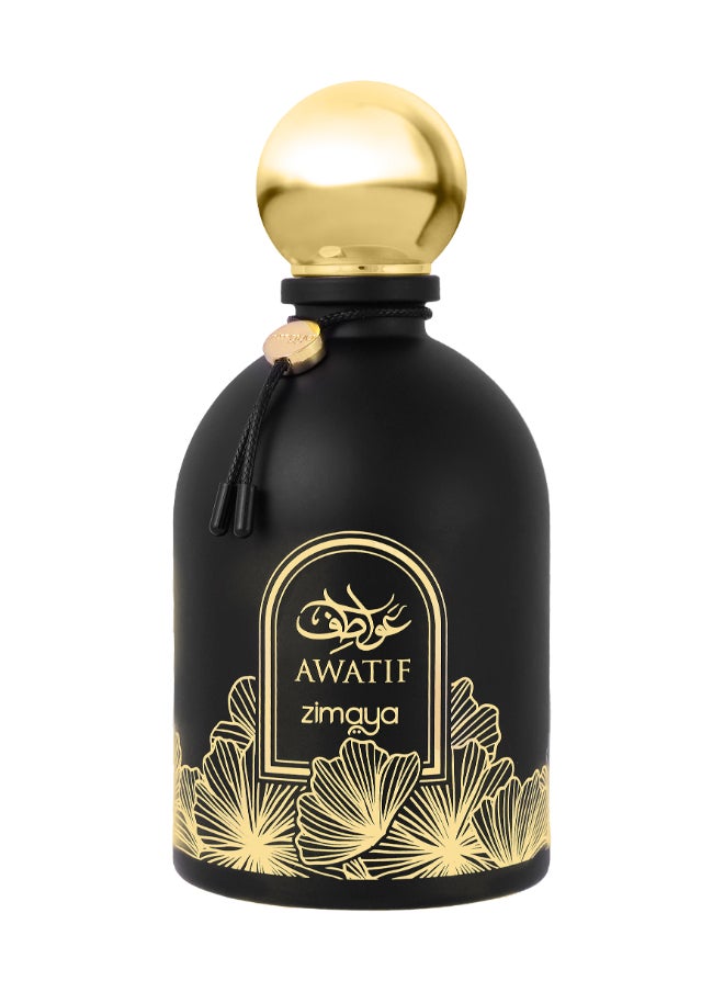 Zimaya Awatif Black Eau De Parfum For Men, 100ml