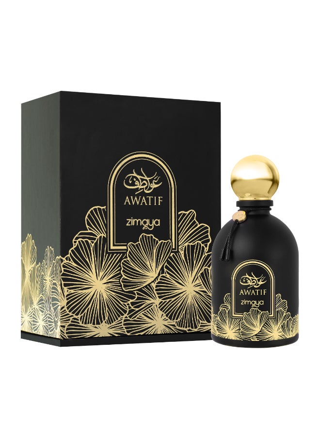 Zimaya Awatif Black Eau De Parfum For Men, 100ml