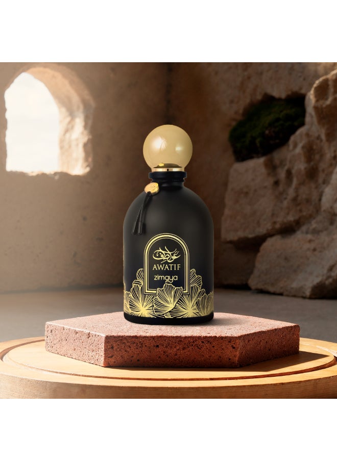 Zimaya Awatif Black Eau De Parfum For Men, 100ml