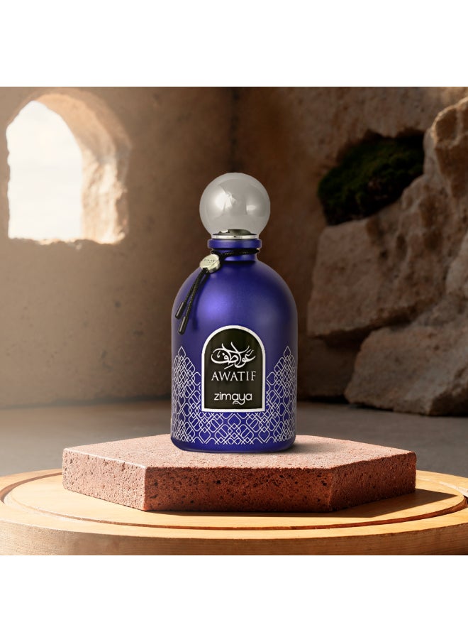 Zimaya Awatif Blue Eau De Parfum For Women, 100ml